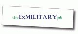 theExMILITARYjob.com logo