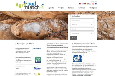 Screenshot of AgriFoodMatch