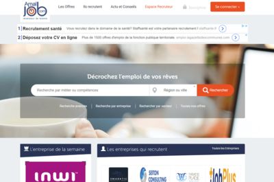 Screenshot of AmalJOB