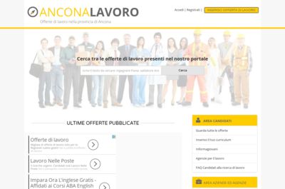 Screenshot of Ancona Lavoro