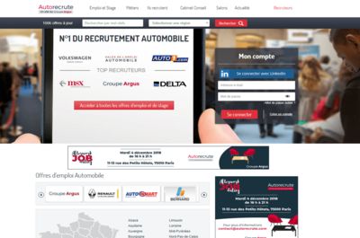 Screenshot of Autorecrute