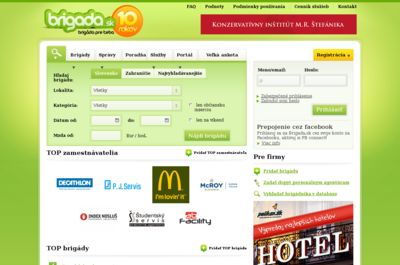 Screenshot of Brigada