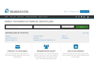 Screenshot of Brokerhunter