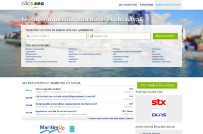 Screenshot of Clicandsea