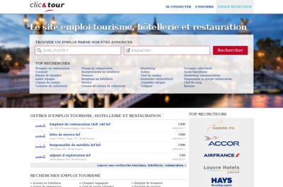 Screenshot of Clicandtour