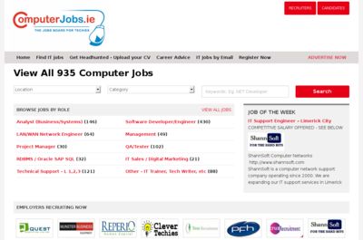 Screenshot of Computer Jobs
