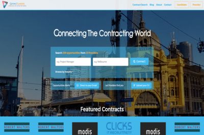 Screenshot of Connect Careers