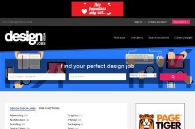 Screenshot of Design Week