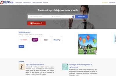Screenshot of Erecrut.com
