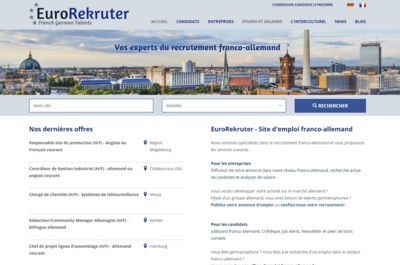 Screenshot of EuroRekruter