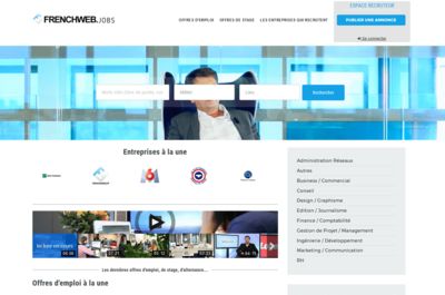 Screenshot of Frenchweb
