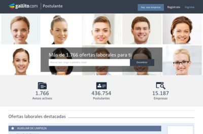 Screenshot of Gallito