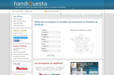 Screenshot of Handiquesta