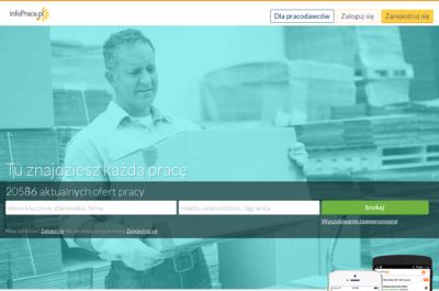 Screenshot of Info praca