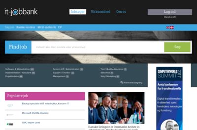 Screenshot of it-jobbank