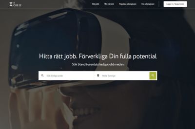 Screenshot of ITjobb