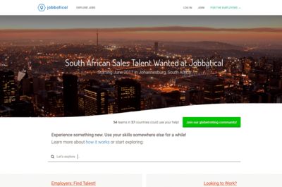 Screenshot of Jobbatical