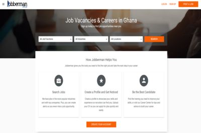 Screenshot of Jobberman