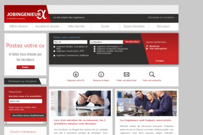 Screenshot of Jobingenieur.com