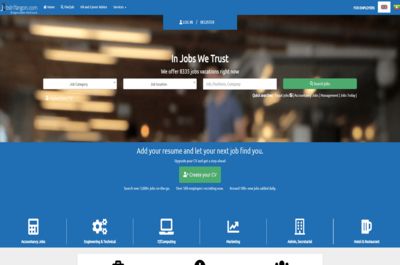 Screenshot of Jobs in Yangon