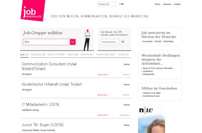 Screenshot of Jobsource