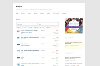 Screenshot of Kastori