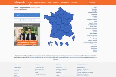 Screenshot of Leboncoin jobs