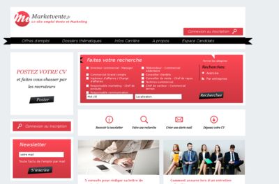 Screenshot of Marketvente