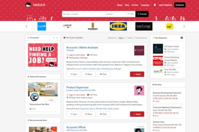 Screenshot of Maukerja