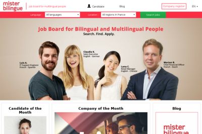 Screenshot of Mister Bilingue