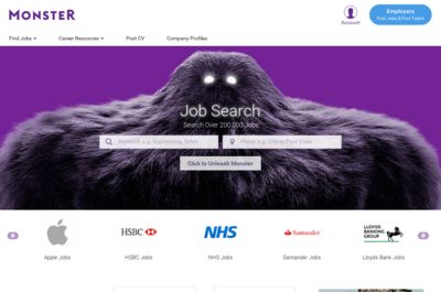 Screenshot of Monster