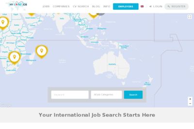 Screenshot of MyExpatJob
