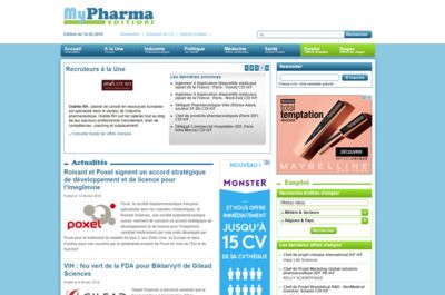 Screenshot of MyPharma-Editions