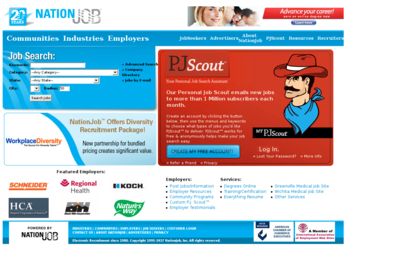 Screenshot of Nation Job