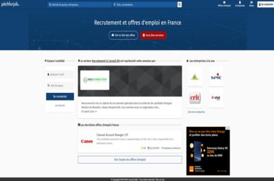 Screenshot of Pitchforjob.com