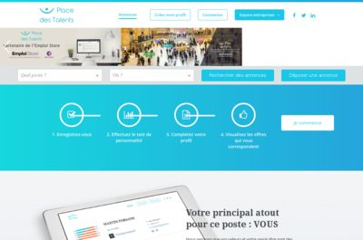 Screenshot of Place des Talents