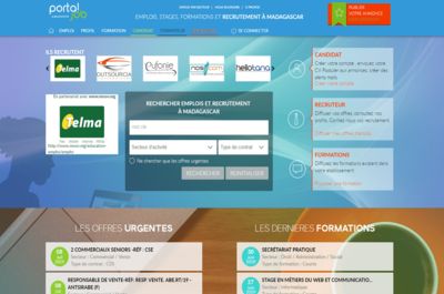 Screenshot of Portaljob