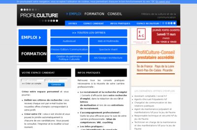 Screenshot of ProfilCulture
