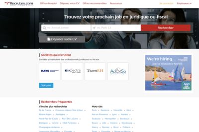 Screenshot of Recrulex