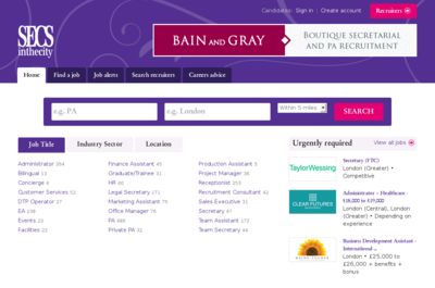 Screenshot of SecsintheCity