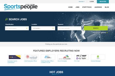 Screenshot of Sportspeople