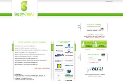 Screenshot of Supply Chain