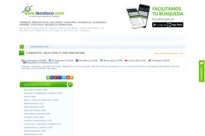 Screenshot of Tecoloco