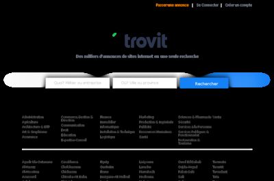 Screenshot of Trovit Africa
