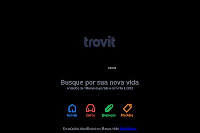 Screenshot of Trovit South America