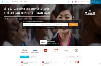 Screenshot of VietnamWorks