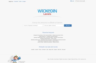Screenshot of Wickedin