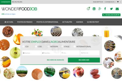 Screenshot of Wonderfoodjob
